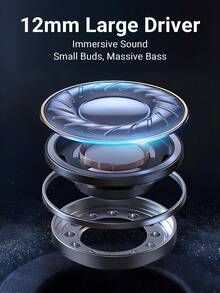 JBL T280TWS X2 Wireless Bluetooth 5.3 Headphones - Half In-Ear Sport Earbuds With Noise Reduction, IPX4 Waterproof & Sweat Resistant For Gym/Running, Type-C Fast Charging