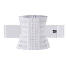 1pc Women Abdominal Control Compression Waistband, Strong Power Net Breathable Slimming Belt For Yoga & Workout - Black - View 27