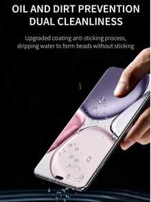 4Pcs 3D Curved HD Hydrogel Film Explosion Proof And Scratch Resistant Mobile Screen Protector Film Compatible With Samsung Galaxy S25 S24 S23 Ultra/Redmi Note 14 13 Pro/Vivo/Realme//Compatible With Xiaomi/OPPO Reno/Honor 70 90 50 100 200 300 Magic 5 6 7 Lite/Compatible With Huawei Easy To Stick No Bubbles