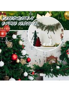 6pcs Christmas Velvet Wreath Bow, Vintage Velvet Ribbon, Country Craft Gift Bow, Suitable For Holiday Christmas Tree Packaging Gift Supplies, Railing Decoration