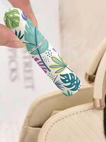 2/4/5pcs Floral Pendant Perfume Spray Bottle, Marble Flower Pattern Perfume Bottle With Key Chain, Women's Crossbody Bag, Handbag Decorative Pendant, Mini Perfume Dispensing Tool, Birthday Gifts For Family And Friends, Holiday Gifts, Portable For Travel 5ML - 多色 2 - 查看 5