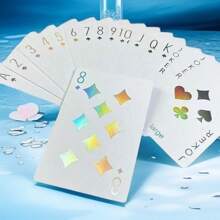 Cartas de juego holográficas de alta calidad, adecuadas para fiestas, reuniones y juegos de grupo