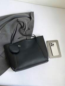 Borsa a tracolla casual, versatile e semplice con ampia capacità