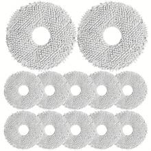 Toallitas para Dreame L40 Ultra, Accesorios para aspiradora robot Dreame L10s L50 Pro Ultra, X40 X50 L20 L10 X30 Ultra, L10 Prime, L10s Ultra Gen2, L10s Pro Gen 2, X40 Master Piezas de repuesto