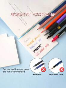 200 Sheets Transparent Sticky Notes - Clear Sticky Notes Waterproof Self-Adhesive Translucent Sticky Note Pads For Books Annotation And Journaling, Clear Sticky Notes For School & Office