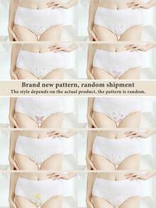 5/10/30 piezas, Bragas menstruales, Toallas sanitarias, Toallas sanitarias tipo pantalón para la noche, Anti-fugas laterales, Transpirables, Muy absorbentes, Suaves y transpirables, Bragas de menstrual, Buen sueño toda la noche, Ropa interior menstrual a prueba de fugas, Ropa interior absorbente