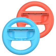 Steering Wheel For Nintend Switch 2 Joy Con (2025), Switch 2 Racing Wheel For Kart World & 8 Deluxe, NS2 Racing Games Accessories With Ergonomic Design And Easy To Install - 2 Packs - Multicolor - View 9