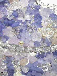 Accesorii acrilice DIY, huse de telefon cu lipici cremos, agrafe de păr, materiale pentru accesorii decorative, accesorii baroce, cercei DIY lucrați manual, accesorii pentru cap, încălțăminte, accesorii vestimentare. Acest produs este utilizat pe scară largă în decorațiuni, pandantive, accesorii, accesorii vestimentare