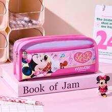 Disney 小学生文具盒 时尚帆布铅笔袋 大容量铅笔袋 学生文具铅笔袋 特价铅笔盒,笔袋 - 彩色 - 查看 18