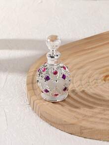 1 Set Of Nordic Silver Metal Incense Burner And Aroma Diffuser. It Is Perfect As An Incense Holder, Home Fragrance Or Home Decoration, Suitable For Home Decoration, Bedroom, Living Room (As A Centerpiece), Office, Yoga Studio And Party To Create An Elegant Atmosphere. - Multicolor - View 18