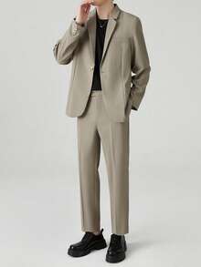 Men Suits - Grijze abrikoos - Bekijken 4