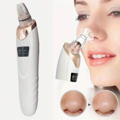 Blackhead Removal Pore Vacuum - 3 Suction - USB Rechargeable Facial Pore Cleansing Kit For Adult Acne Extraction Tool - Multifunctional Cleaner
