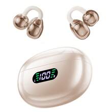 NEW SENYANG LED Display Clip-On Earphones, Sound-Proof, Long-Wearing Comfort, Open-Ear Sports Design, Wireless Bluetooth Earbuds With Voice Call Support - Nhiều màu - Xem 11