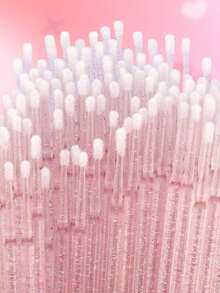 50 Stücke/100 Stücke/200 Stücke/500 Stücke Micro Pinsel Applikatoren - Schwarze Micro Mascara Bürsten - Einweg Micro Bürsten - Micro Wimpernlifting Bürstenapplikatoren - Micro Faser Wimpernbürsten