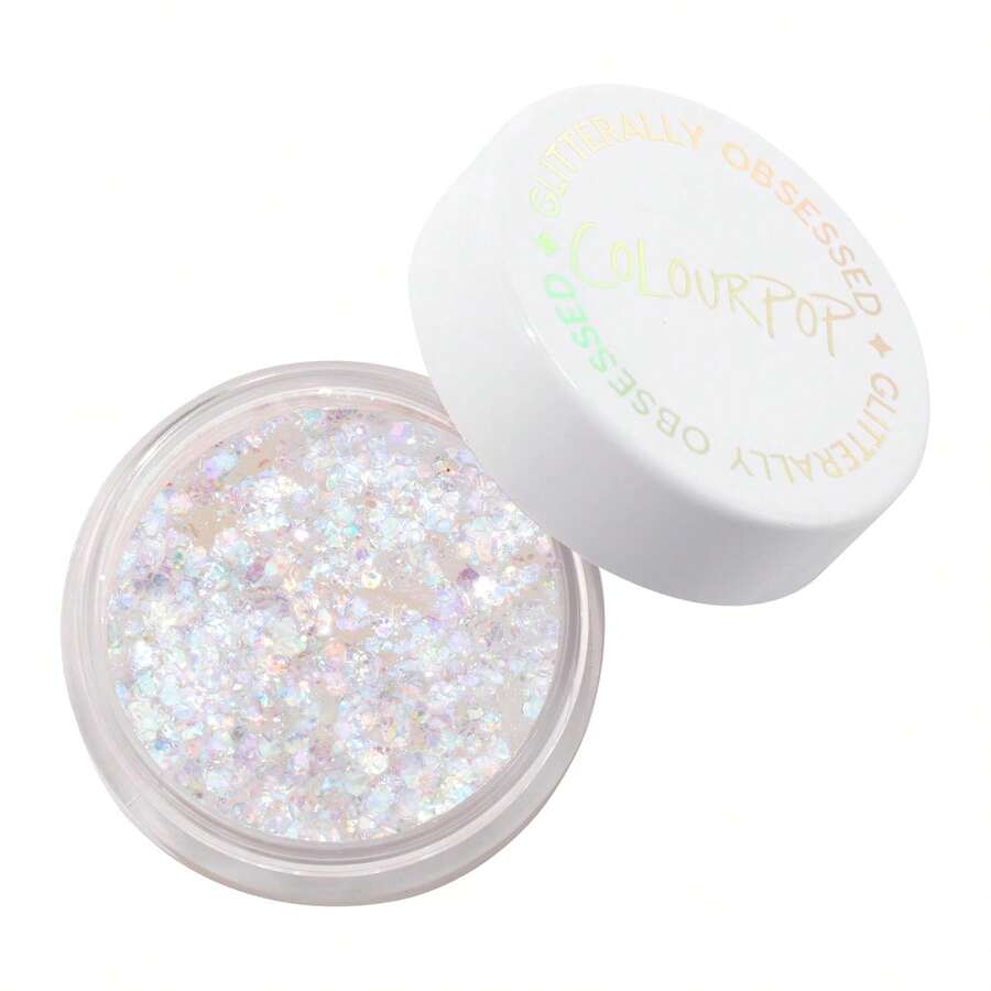 ColourPop Glitterally Obsessed Body Glitter Gel - Multi-Colored Glitter Makeup Made With An Adhesive Gel Formula - Easy To Use &Amp; Mess Free - Disco Lady (0.06 Oz)