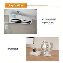 1 件数字风速计可精确测量风速和温度，多功能专业风速计带背光屏幕