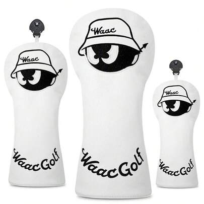 有趣的球杆保护套、球杆配件和防尘耐用材料为高尔夫球杆提供最佳保护。