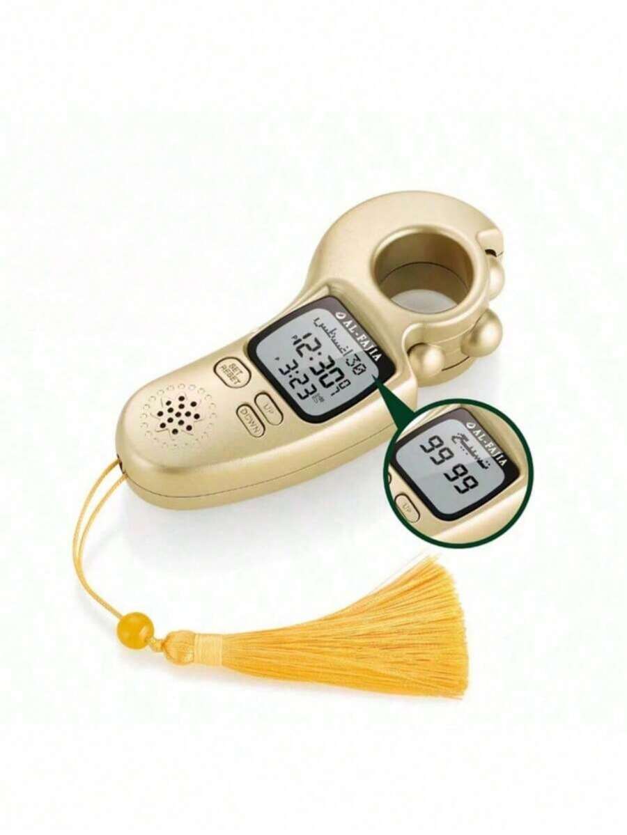 1 件装全新多功能手指算盘珠子计数器滚轮计数器 9335 带计时提醒器和大显示屏 - 彩色 - 查看 1