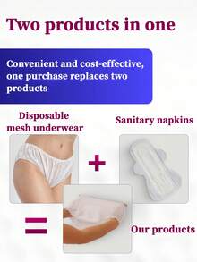 5/10/30 piezas, Bragas menstruales, Toallas sanitarias, Toallas sanitarias tipo pantalón para la noche, Anti-fugas laterales, Transpirables, Muy absorbentes, Suaves y transpirables, Bragas de menstrual, Buen sueño toda la noche, Ropa interior menstrual a prueba de fugas, Ropa interior absorbente