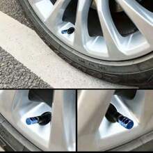 4pcs Aluminum Alloy Universal Tire Valve Stem Caps - Heavy Duty Sealed Dustproof Tire Valve Covers - Vehicle Tire Accessories