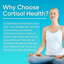 Cortisol Gummies Women & Men, Sugar Lower Cortisol Supplements/ Magnesium, Ashwagandha, Mushroom, L-Theanine, Rhodiola, Vitamin B6 B12 Cortisol, Relax, Sleep Support Vegan 2 Pack