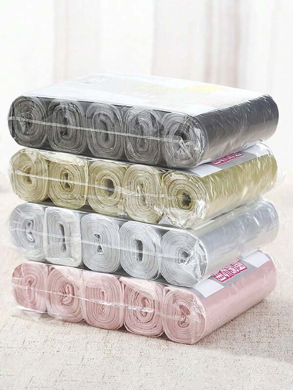 100 قطعة من أكياس القمامة الصغيرة، مصنوعة من مواد قوية وخفيفة، أكياس قمامة منزلية قابلة للتخلص منها، أكياس قمامة بلاستيكية متينة، مناسبة للمطابخ والحمامات والمنازل والمناسبات الأخرى.. ديكورات عيد الميلاد العائلية، هدايا عيد الميلاد