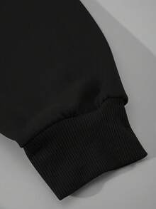 Customizable Plus Size Women's Fleece-Lined Sweatshirt - Comfortable And Warm, With Personalized Text Printing, Ideal For Fall/Winter. Add Your Text (Quotes/Special Phrases/Humorous Phrases/Names/Slogans, Etc.), Choose Your Favorite Color And Font, And Design A Custom Personalized Printed T-Shirt As A Fashionable Gift For Your Girlfriend., Cozy