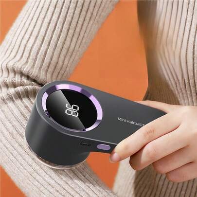 OBOVAY USB Rechargeable Electric Lint Remover, Portable Fabric Shaver With High-Speed Motor, 500mAh