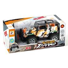 1/16 Scale Remote Control Off-Road Vehicle, Rechargeable Racing Car With LED Lights, 4-Way Toy Monster Truck - Multicolor - View 8