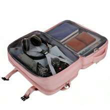 Travel Backpack For Men, 40L Flight Approved Carry On Backpack, Large Expandable Luggage Backpack, Business Travel Backpack With USB Charging Port And Anti Theft Pocket, 17 Inch Water Resistant Lightweight Business College Laptop Daypack Weekender Bag Large Capacity Bag