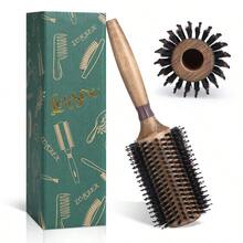 Round Brush For Blow Drying Boar Bristle Hair Brush For Women Men Round Hairbrush For Add Shine Volume Minimize Damage 2.8 Inch - 28Inch - 查看 1