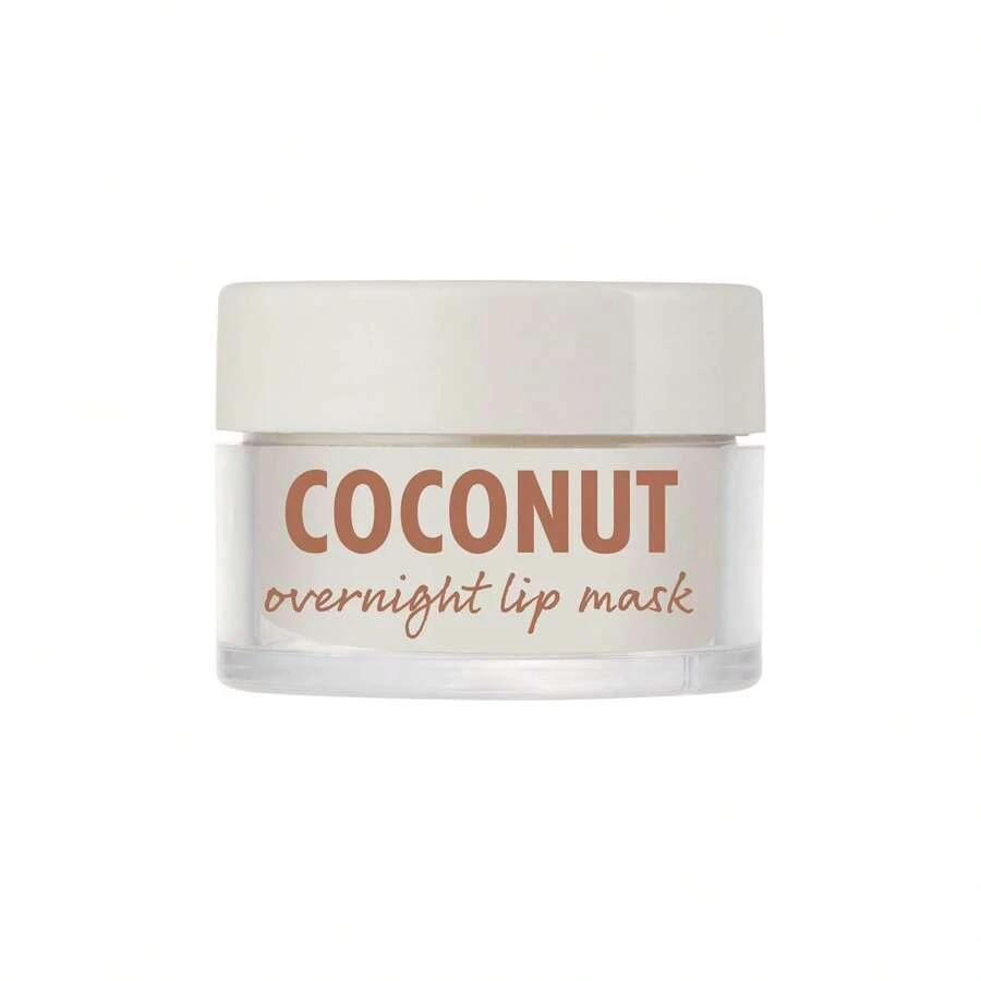 ColourPop Lip Mask - Leave-On Lip Moisturizer & Overnight Mask - Replenishes Dry Lips With Shea Butter, Squalane & Vitamin E - Coconut (0.5 Oz),16720439 - Cocoa Cookie - 查看 1