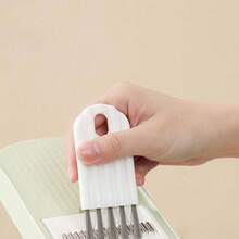 5pcs Multipurpose Computer Cleaning Kit: Soft Brush Keyboard Cleaner, Crevice Duster And Keycap Cleaner, Thermal Bottle Cap Cleaning Brush, Curved Handle Deep And Shallow Groove Keyboard Cleaner, Baby Bottle Brush, Desktop Cleaning Set, Multifunctional Brush Back To School