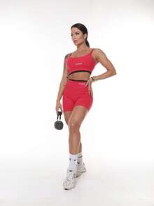 Duo Shorts - Style And Performance! - 玫紅色 - 查看 3