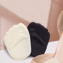 Forefoot Cushioning Insole - Relieves Foot Pain, Washable And Reusable, Ideal For High Heels - Black - View 2