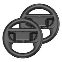 Steering Wheel For Nintend Switch 2 Joy Con (2025), Switch 2 Racing Wheel For Kart World & 8 Deluxe, NS2 Racing Games Accessories With Ergonomic Design And Easy To Install - 2 Packs - Multicolor - View 8
