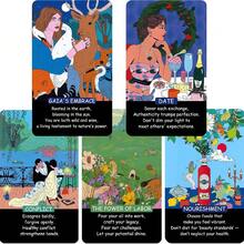 Tzxamsez 58 Nature-Infused Oracle Cards For Modern Life|Beginner-Friendly Healing & Inspiration Deck - nữ thần - Xem 2