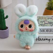 Muñeca de peluche de conejo de dibujos animados 3D, colgante de muñeca de dopamina, regalo de cumpleaños - Multicolor - Ver 9
