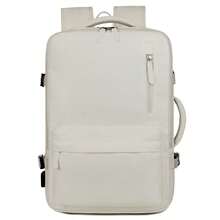 Expandable Lightweight Large Capacity Airline Approved Carry On Backpack, Travel Backpack With Multi Compartments, Functional Laptop Backpack With Luggage Strap, Suitable For Travel, Business, College, School, Outdoor, Camping For Men, Boys, Students Large Capacity Bag