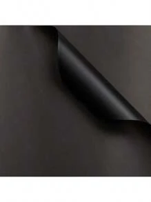 10 piezas/Paquete Papel coreano sólido de acabado mate, translúcido y grueso, resistente al agua para envolver ramos de flores, material de empaquetado para floristería, 57x57cm