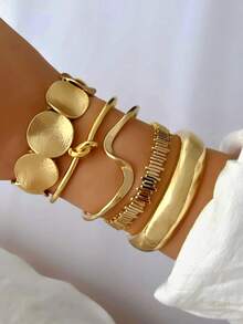 2pcs Retro Elegant Bohemian Floral Bow Adjustable Open Bangle Bracelet, Vintage Rustic Simple Personalized High-End Basic Stacking Jewelry For Women, Suitable For Daily Outfit, Gift For Friends, Family, Girlfriend, Valentine's Day, Mother's Day, All Season