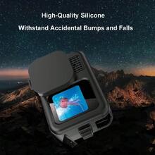 Silicone Sleeve Protective Case For Gopro Hero 13 Black Screen Protectors Lanyard For Go Pro Hero13 Accessories Kit