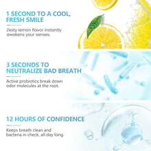 MSDRWIKEY Ceelike Oral Spray Probiotic Toothpaste Set, Freshens Breath And Gives You A More Confident Smile. - 紫+藍 - 查看 8