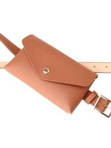 2pcs Women's Belts, Versatile And Women's Belts, Paired With Skirts, Women's Belts, Mini Waist Bags, Summer And Autumn Waist Accessories, Ideal Halloween, Christmas Gifts, Fashionable Mobile Phone Bags For Outings, Wallets