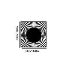 1pc/3pcs Modern Abstract Geometric Metal Wall Art - Contemporary Iron Hanging Ornaments For Living Room, Bedroom, Lounge - No Electricity Required, Featherless Home Decor Set