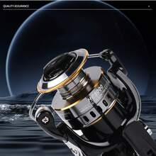 Asa de metal para carrete, adecuada para pesca de agua dulce y salada, aplicable para todas las especies de peces