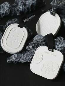 6 件持久香味陶瓷石，汽车、衣柜、橱柜、浴室空气清新剂，男女通用薰衣草香味礼物（随机悬挂绳）