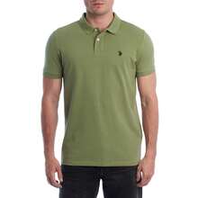 U.S. Polo Assn. Men Polo Shirts - 橄欖綠 - 查看 1