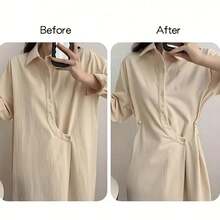 2pcs Pearl Jeans Ankle Clip, Chest Anti Light Needle, Anti Stepping Slipper Buckle, Pants Length Adjuster