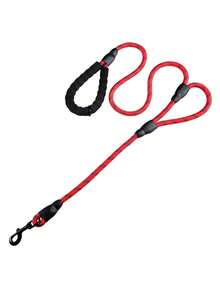 2-Handle Explosion-Proof Traction Rope, Premium Dog Leash With Soft Grip Handle - Durable, Suitable For Training, Walking And Outdoor Recreation - Great For Camping And Backyard Play With Pets Of All Sizes, Long Dog Training Lead, Nylon Reflective Traction Rope Leash, Dual Leash, Fit For Small/Medium/Large Dogs - Multicolor - View 16